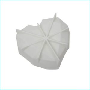 Silicone Mould Geo Heart Lge