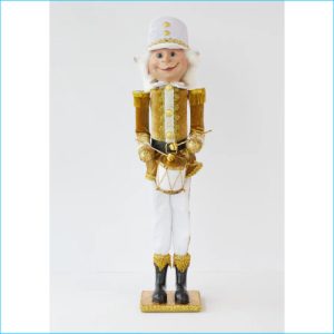 Soldier Elf Gold/White 65cm